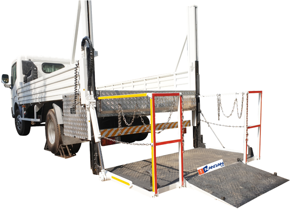 HYDRAULIC COLUMN TAIL LIFT