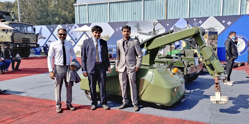 This Chennai-based startup builds unmanned ground vehicles for the Indian Army