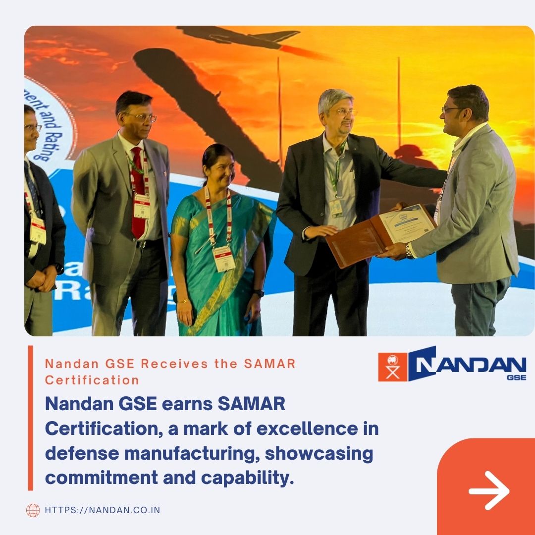Nandan Receives SAMAR Certification